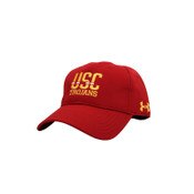 USC Trojans Men's Cardinal SC Interlock Rugged Canvas Snap Hat